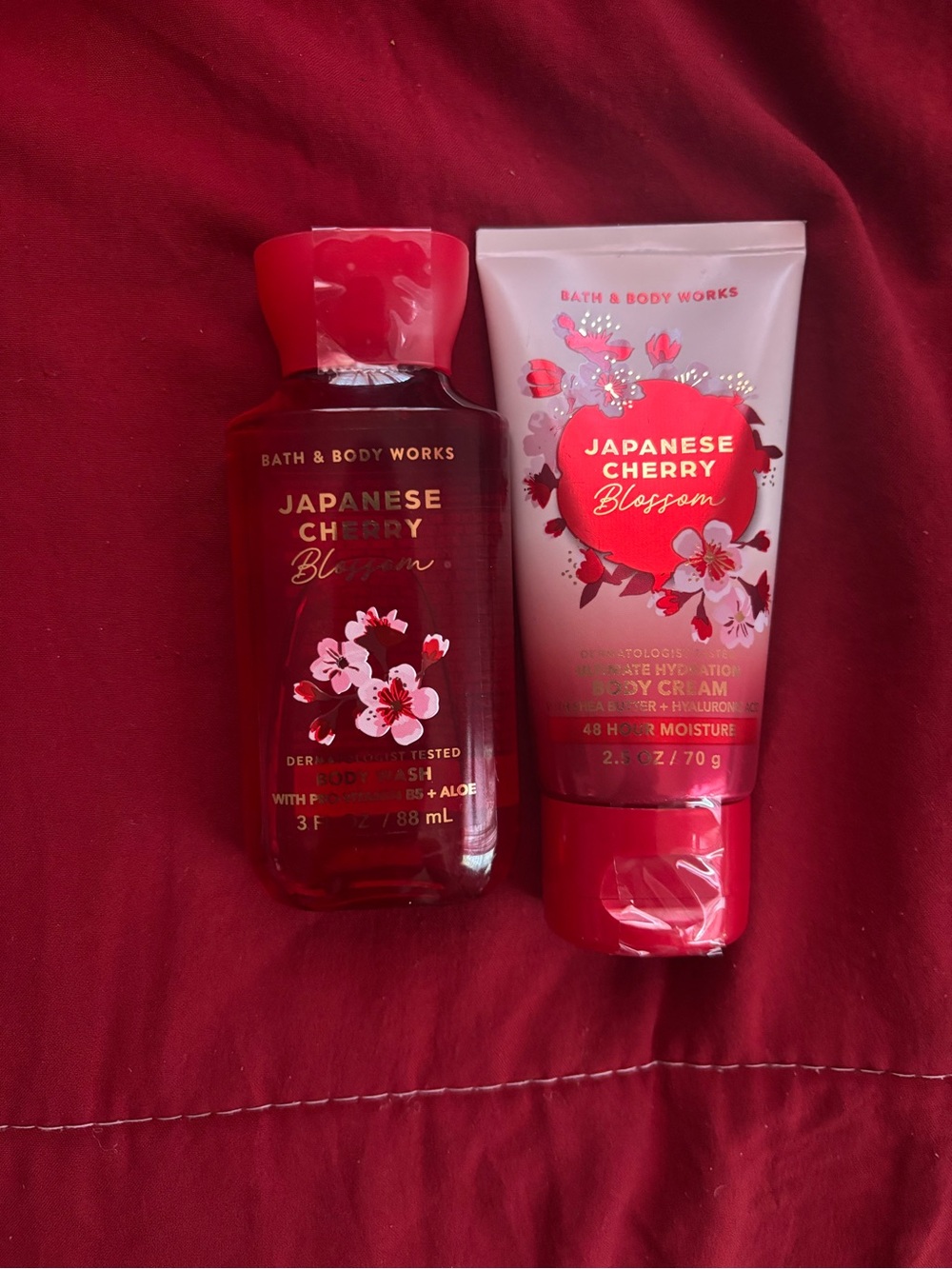 Bath & Body Works Japanese Cherry Blossom Body Care Set - Minis